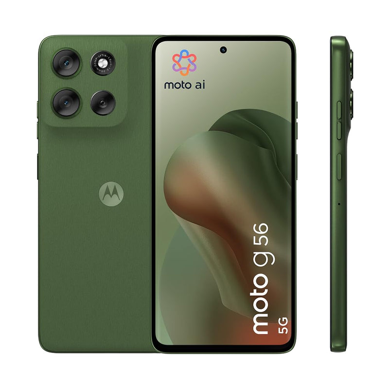 Motorola moto g56 5G 17.1 cm (6.72") Hybrid Dual SIM Android 15 USB Type-C 8 GB 256 GB 5200 mAh Green