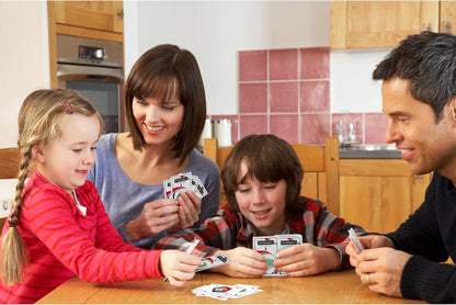 Waddingtons Number 1 World Football Stars Playing Cards, play fish, slap jack, crazy eights and rummy, Great Travel Companion, Gifts and Toys for Boys, Girls and Adults