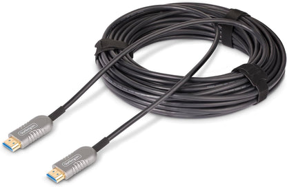 StarTech.com 50ft (15.2m) HDMI 2.1 Hybrid Active Optical Cable (AOC), CMP Plenum, 8K60Hz, Ultra High Speed HDMI 2.1/2.0 Cable