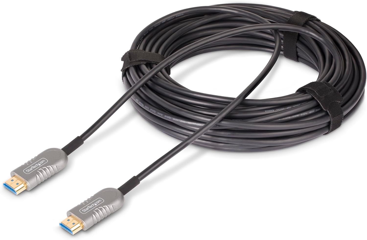 StarTech.com 30ft (9.1m) HDMI 2.1 Hybrid Active Optical Cable (AOC), CMP Plenum, 8K 60Hz, Ultra High Speed HDMI 2.1/2.0 Cable