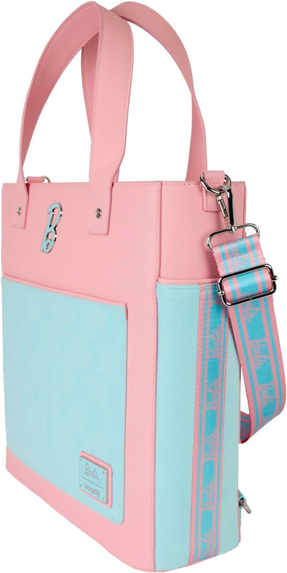 Loungefly Mattel Classic Barbie Convertible Tote Bag