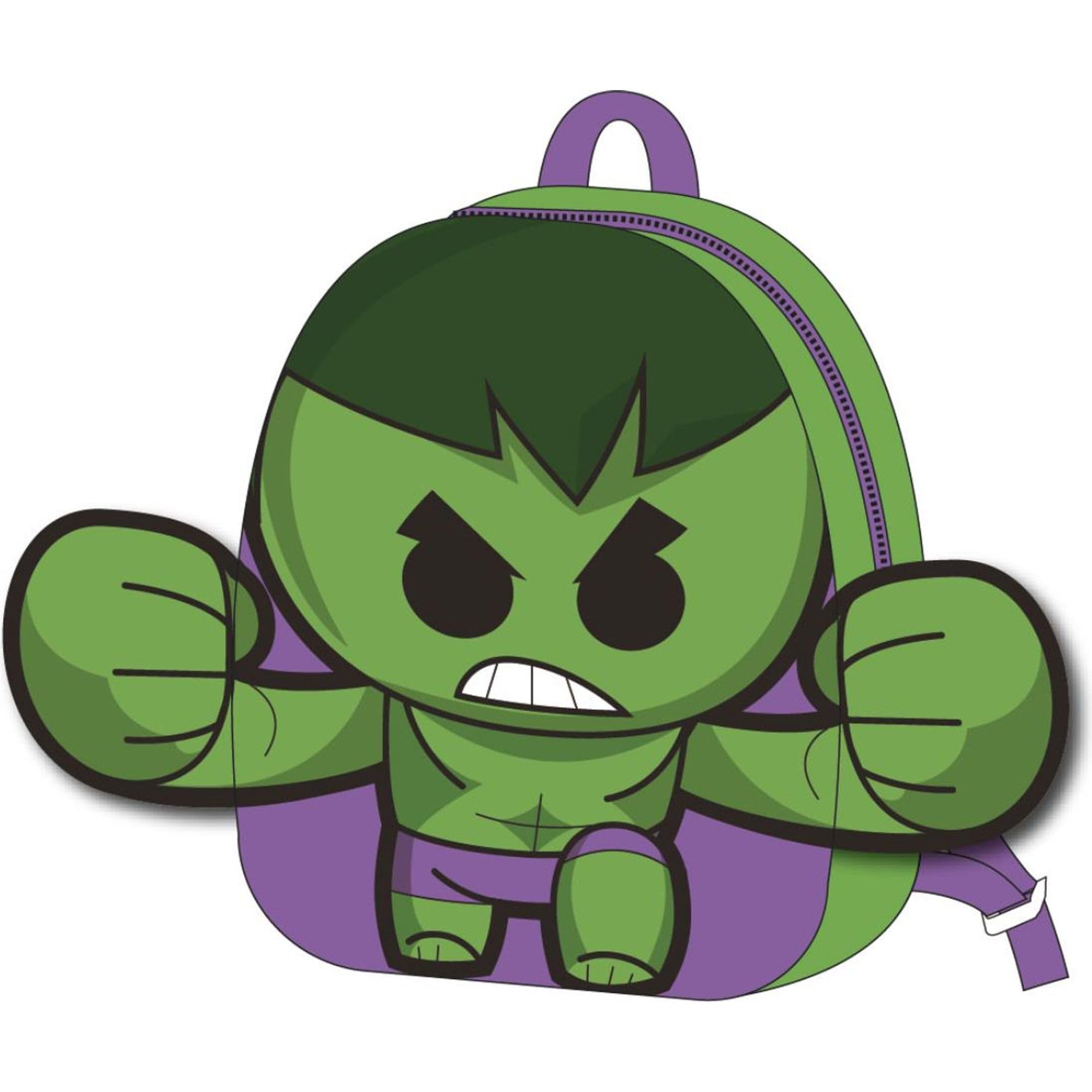 Cerda - Kindergarten Backpack Plush - Hulk