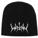 Watain Beanie Hat Band Logo Official Black Unisex One Size