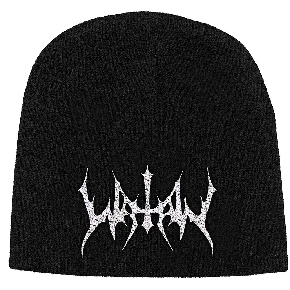 Watain Beanie Hat Band Logo Official Black Unisex One Size