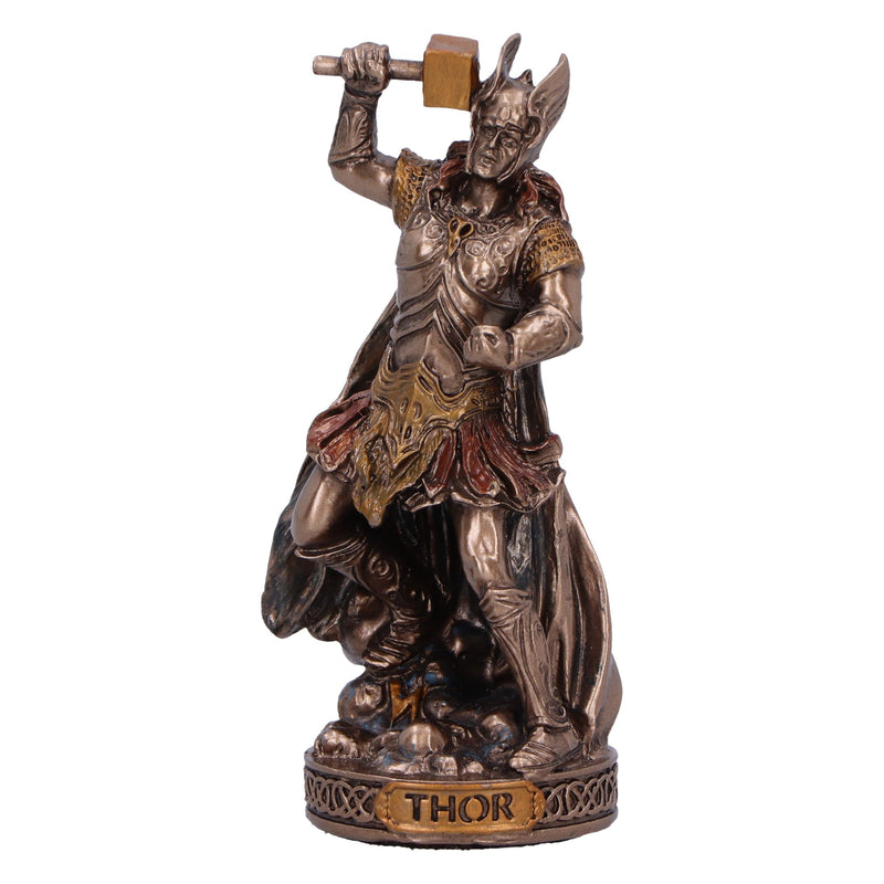 Nemesis Now Norse Mythology Decor Bronze God Statue 8.5cm Tall – Cast in The Finest Resin, Expertly Hand-Painted –