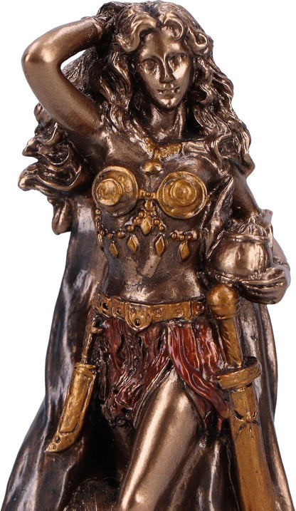 Nemesis Now Norse Mythology Decor Bronze God Statue 8.5cm Tall – Cast in The Finest Resin, Expertly Hand-Painted –