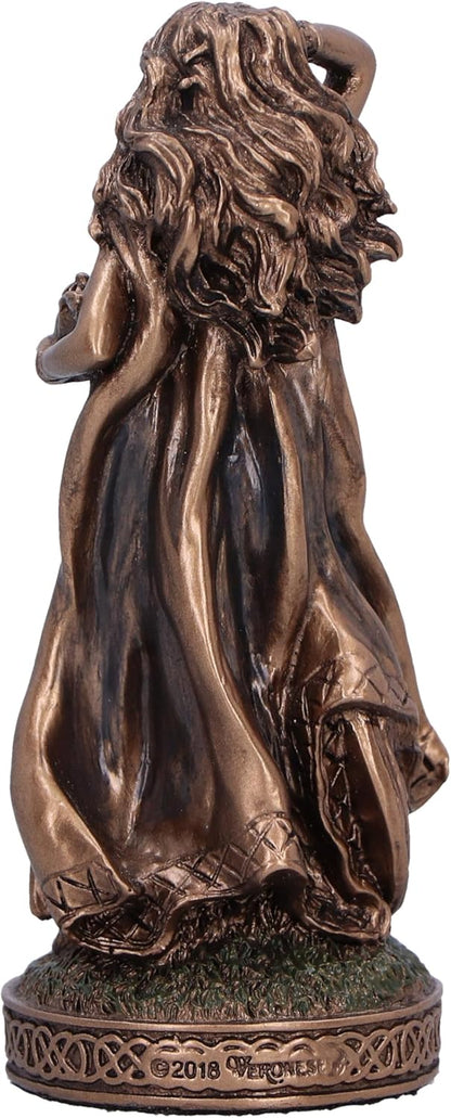 Nemesis Now Norse Mythology Decor Bronze God Statue 8.5cm Tall – Cast in The Finest Resin, Expertly Hand-Painted –