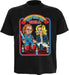 Official Steven Rhodes Chucky See You in Hell Unisex Black T-Shirt, Small