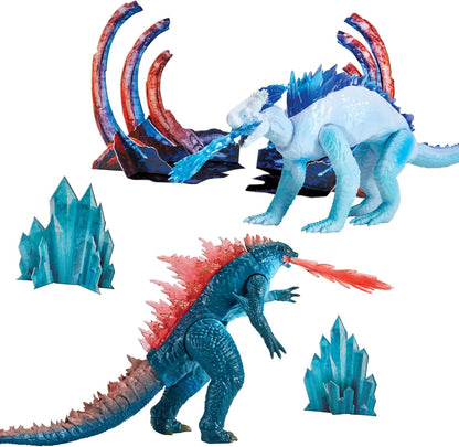Godzilla X Kong: The New Empire Diorama 2-Pack Godzilla Vs Shimo 15 Cm