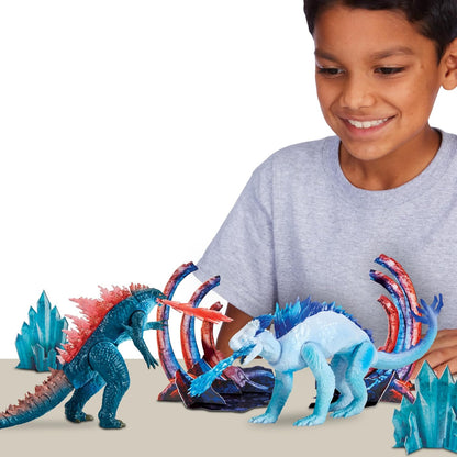 Godzilla X Kong: The New Empire Diorama 2-Pack Godzilla Vs Shimo 15 Cm