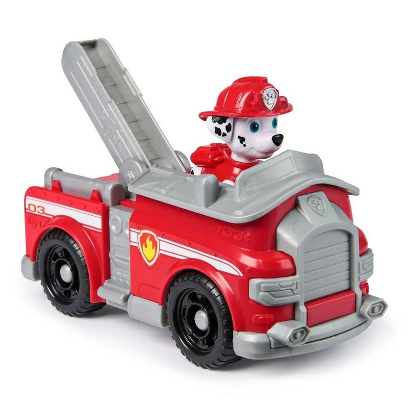 Paw Patrol, Marshall’s Fire Engine, Toy Vehicle with Collectible Action Figure, Sustainably Minded Kids’ Toys for Boys & Girls Aged 3 and Up