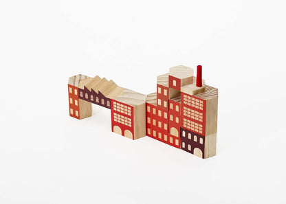 Areaware BLOCKITECTURE - Houten Architectuur BOUWPLACEHOLDER | James Paulus | Factory