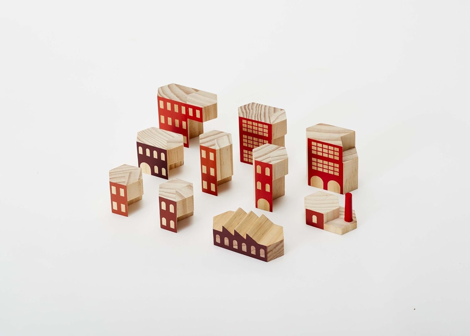 Areaware BLOCKITECTURE - Houten Architectuur BOUWPLACEHOLDER | James Paulus | Factory
