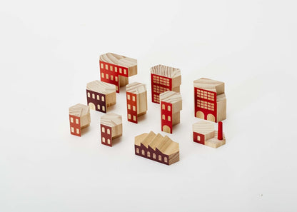 Areaware BLOCKITECTURE - Houten Architectuur BOUWPLACEHOLDER | James Paulus | Factory