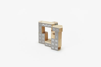 Areaware Wood Building Blocks Blockitecture Brutalism