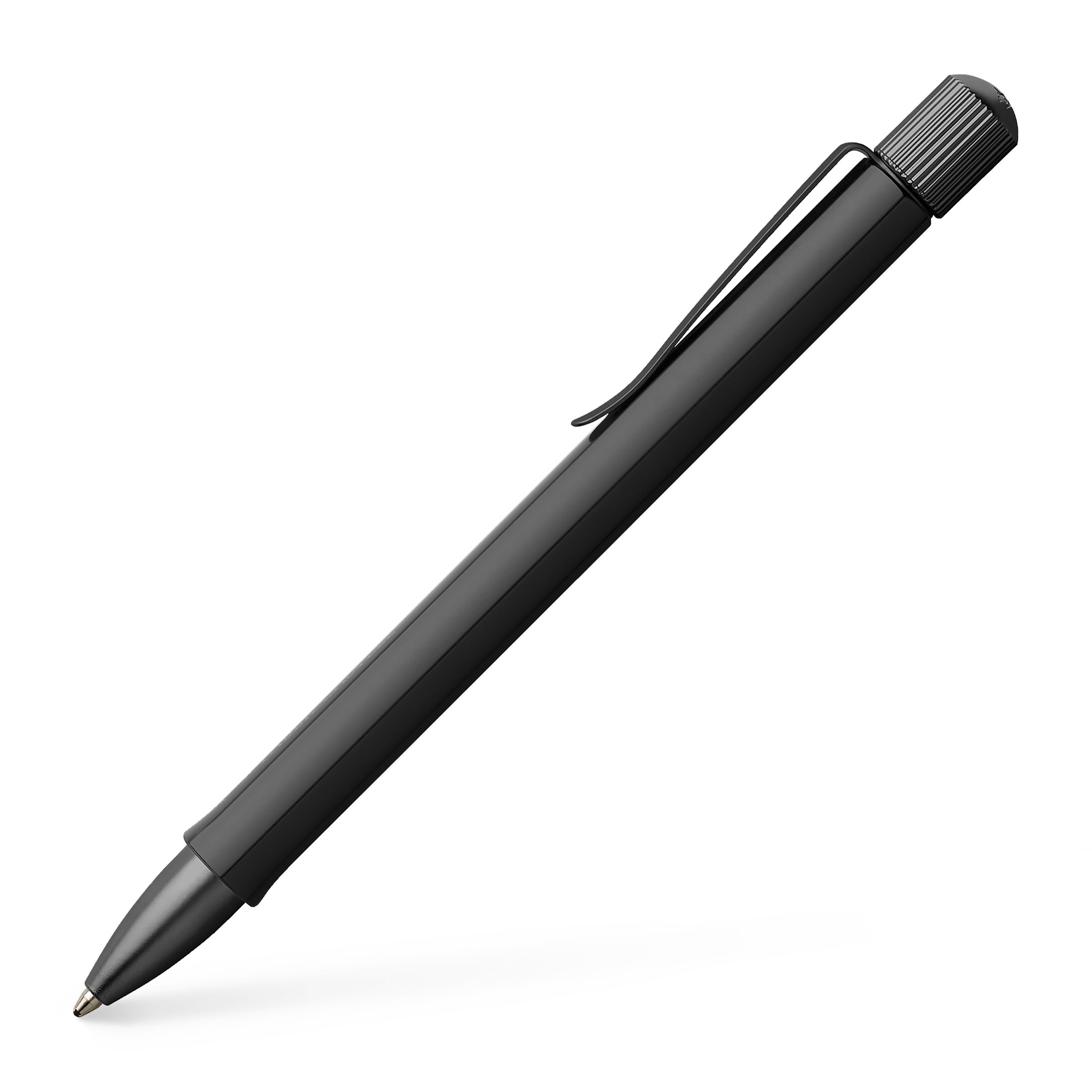FABER-CASTELL Hexo 140577 Ballpoint Pen Matte Black Pack of 1
