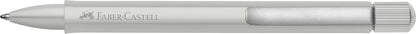 FABER-CASTELL Hexo 140594 Ballpoint Pen Matt Silver Pack of 1