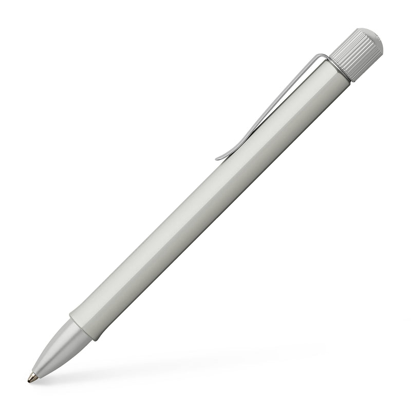 FABER-CASTELL Hexo 140594 Ballpoint Pen Matt Silver Pack of 1