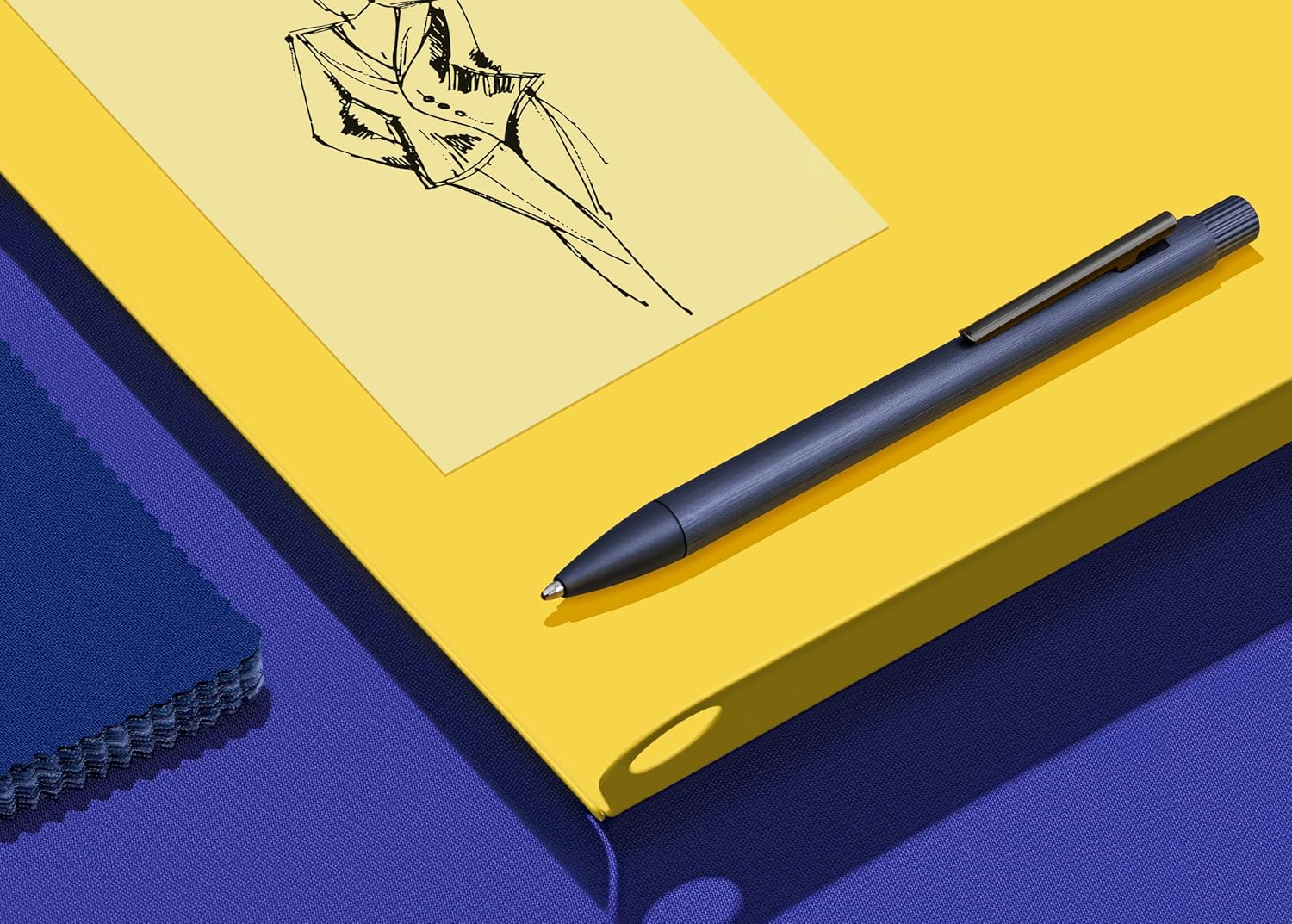 Faber-Castell Neo Slim Auminium Ballpoint Pen - Dark Blue