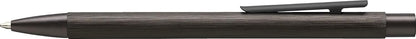 Faber-Castell Neo Slim Auminium Ballpoint Pen - Gun Metal, Black