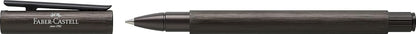 Faber-Castell Neo Slim Auminium Ballpoint Pen - Gun Metal, Black