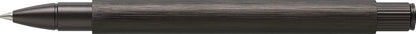 Faber-Castell Neo Slim Auminium Ballpoint Pen - Gun Metal, Black