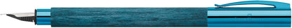 Faber-Castell Ambition Fountain Pen, Blue Wood - Fine