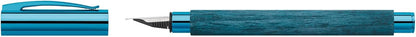 Faber-Castell Ambition Fountain Pen, Blue Wood - Fine