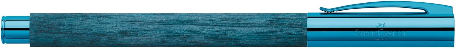 Faber-Castell Ambition Fountain Pen, Blue Wood - Extra Fine