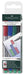 Faber-Castell 152404 - Marker Multimark niet-permanent, sterkte S, etui van 4, inhoud per 1 x rood, blauw, groen, zwart