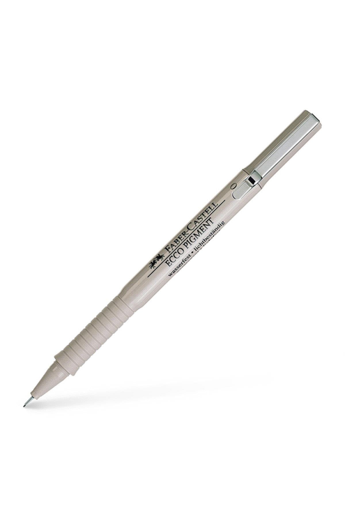 Faber-Castell Ecco Pigment Fibre Tip Pen, 0.4mm, Black