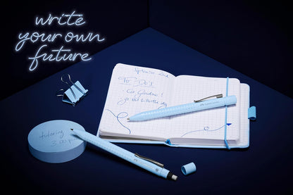 Faber-Castell 231028 - Portaminas Grip 2010 - Sky Blue - 0,7mm