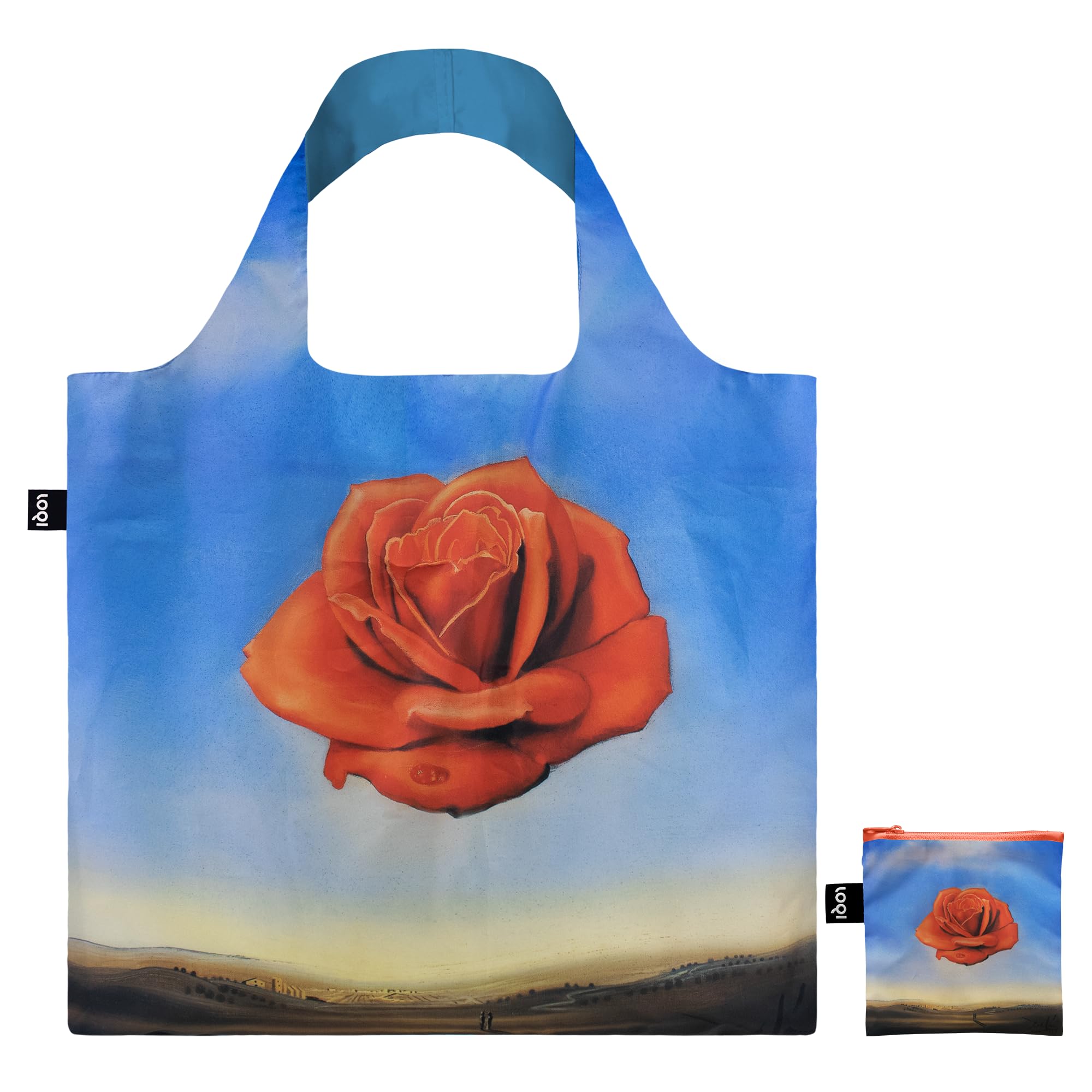 LOQI Dali - Meditative Rose Recycled Bag