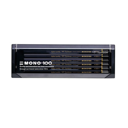 Tombow Mono 100 HB Pencils (Box of 12),black