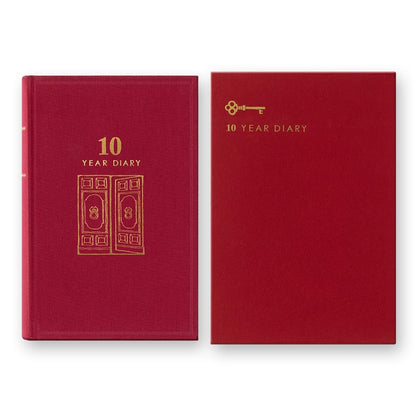 DESIGNPHIL Midori 12860006 Diary, 10-Year Consecutive Door
