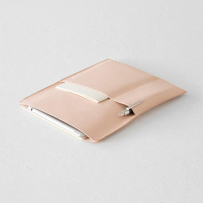 Midori A53349006 MD Notebook Bag, A5, Vertical Type, Genuine Leather, Goatnume