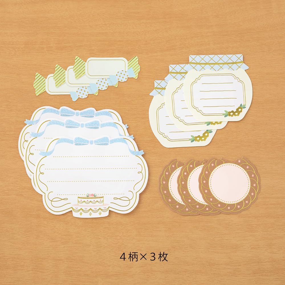 Midori Seal 82612006 PCM Label Sweet Pattern