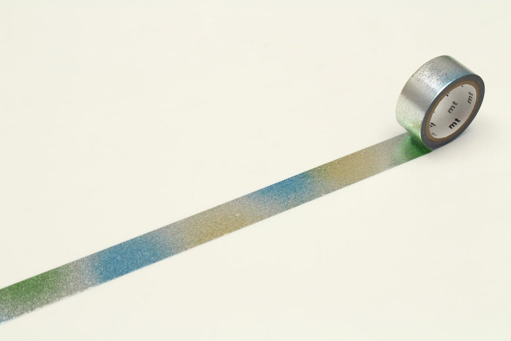 MT MTHK1P09 Fab Piece Silver Metallic 'Washi' Masking Tape