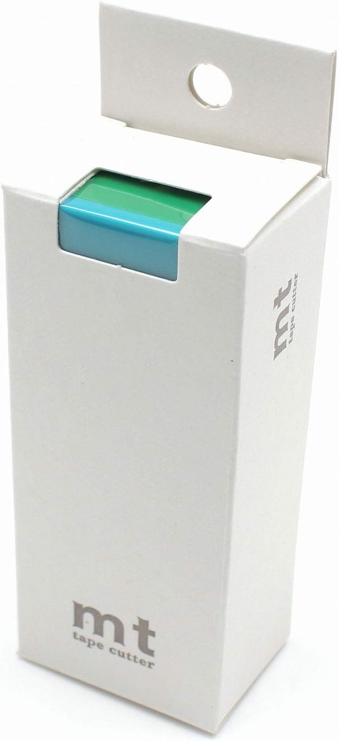 mt Two Tone Tape Cutter - Peacock x Green