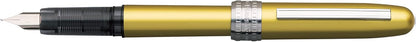 PLATINUM Plaisir PGB-1000#47 Fountain Pen/Nib Size F Fine/Colour: Bali Citrus/Yellow/Handmade/with Gift Box/Fountain Pen