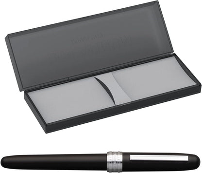 PLATINUM Plaisir PGB1500#1 Fountain Pen/Nib Size F Fine/Black Mist/Handmade/with Gift Box/Fountain Pen