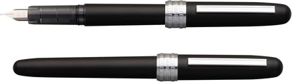 PLATINUM Plaisir PGB1500#1 Fountain Pen/Nib Size F Fine/Black Mist/Handmade/with Gift Box/Fountain Pen