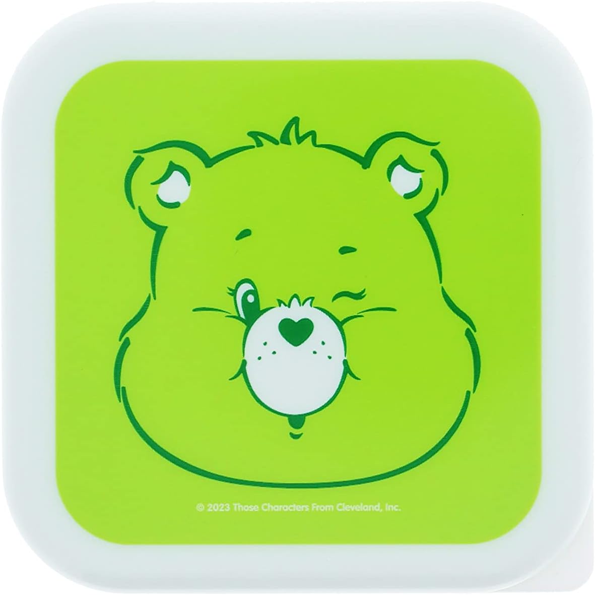 Blueprint Collections Care Bears - Set di 3 contenitori con coperchio, piccole scatole portaoggetti con coperchio, piccole scatole portaoggetti con coperchio, regali per orsi di cura, regali per orsi