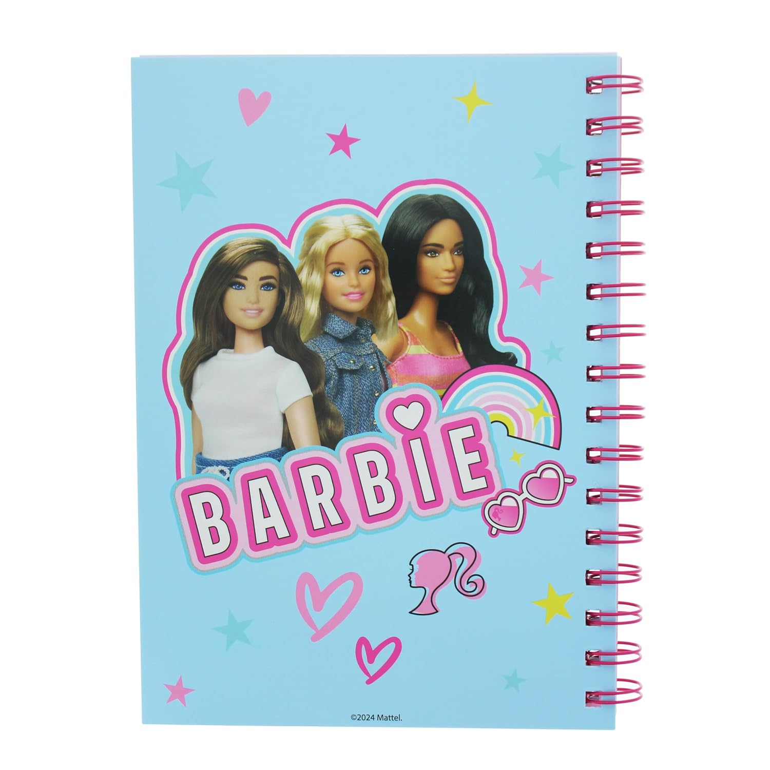 Blueprint Collections Barbie A5 Notebook | Writing Pad | Notepad | A5 Notebooks | Note pads | Note book | Back to School Supplies | Barbie Stationery