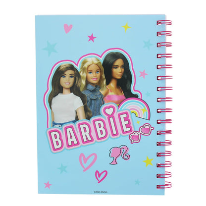 Blueprint Collections Barbie A5 Notebook | Writing Pad | Notepad | A5 Notebooks | Note pads | Note book | Back to School Supplies | Barbie Stationery