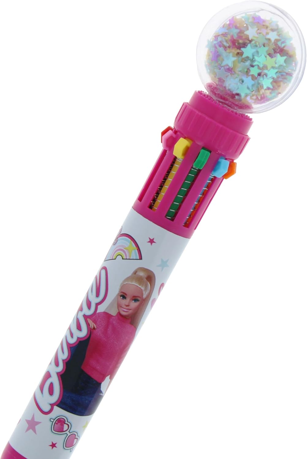 Blueprint Collections Barbie Penna multicolore | Penne da scrittura | Penna novità | Penne colorate | Penne colorate | Forniture per il ritorno a scuola | Cancelleria Barbie