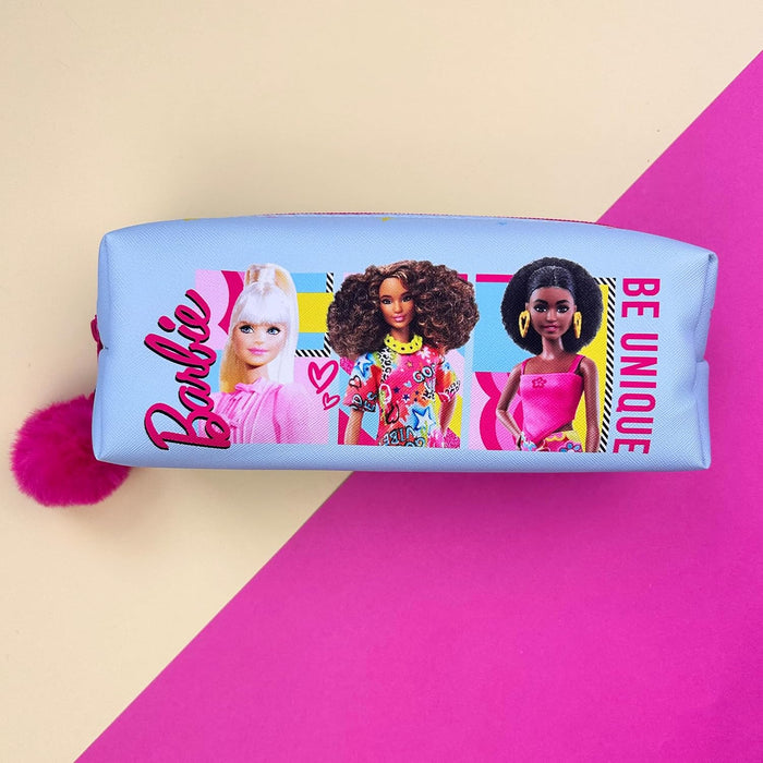 Blueprint Collections Barbie Federmäppchen | Schultasche | Stifthalter | Stifteetui | Schulbedarf | Barbie Schreibwaren, mehrfarbig, Klassisch
