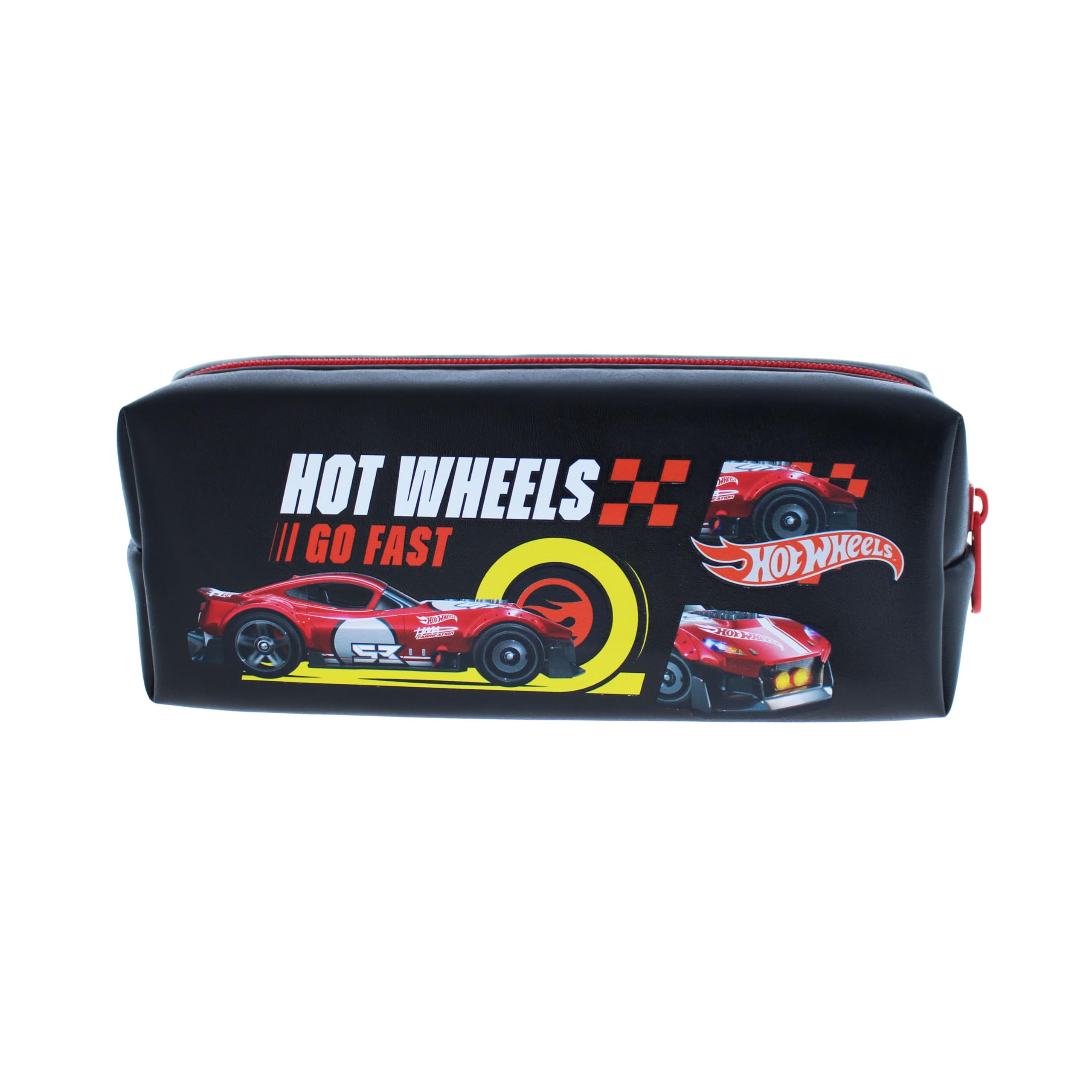 Blueprint Collections Hot Wheels - Astuccio per penne e cancelleria per ragazzi, accessori Hot Wheels per il rientro a scuola, astuccio per bambini, Multicolore, Classico