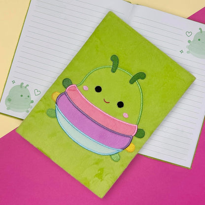Blueprint Collections Squishmallows A5 Luxury Notebook, 80 Pages, Mallow Days Design, Green