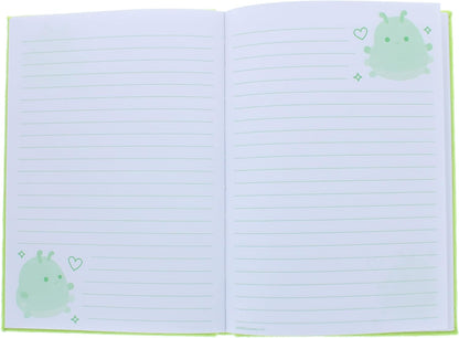 Blueprint Collections Squishmallows A5 Luxury Notebook, 80 Pages, Mallow Days Design, Green